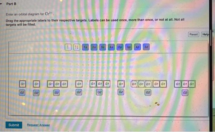 Enter an orbital diagram for v5+