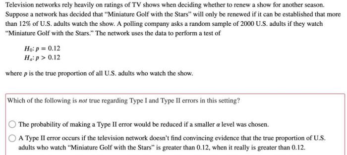 Television networks rely heavily on ratings