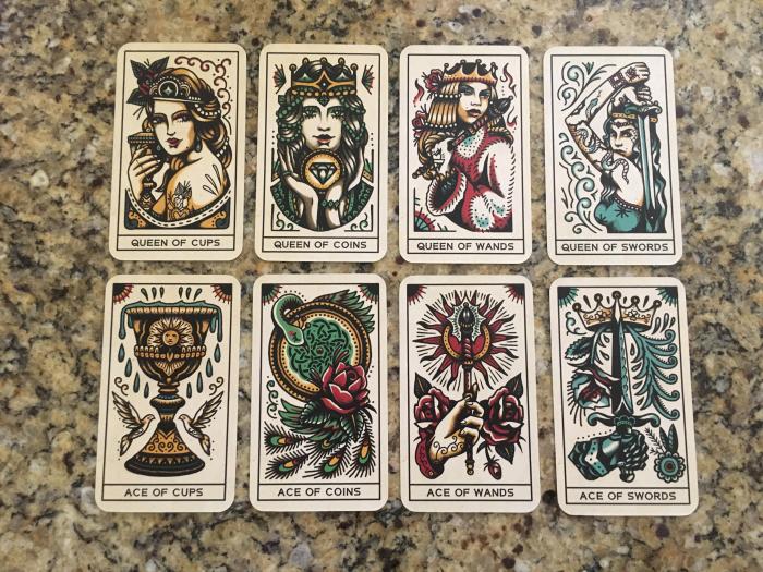 Tattoo tarot ink & intuition card meanings